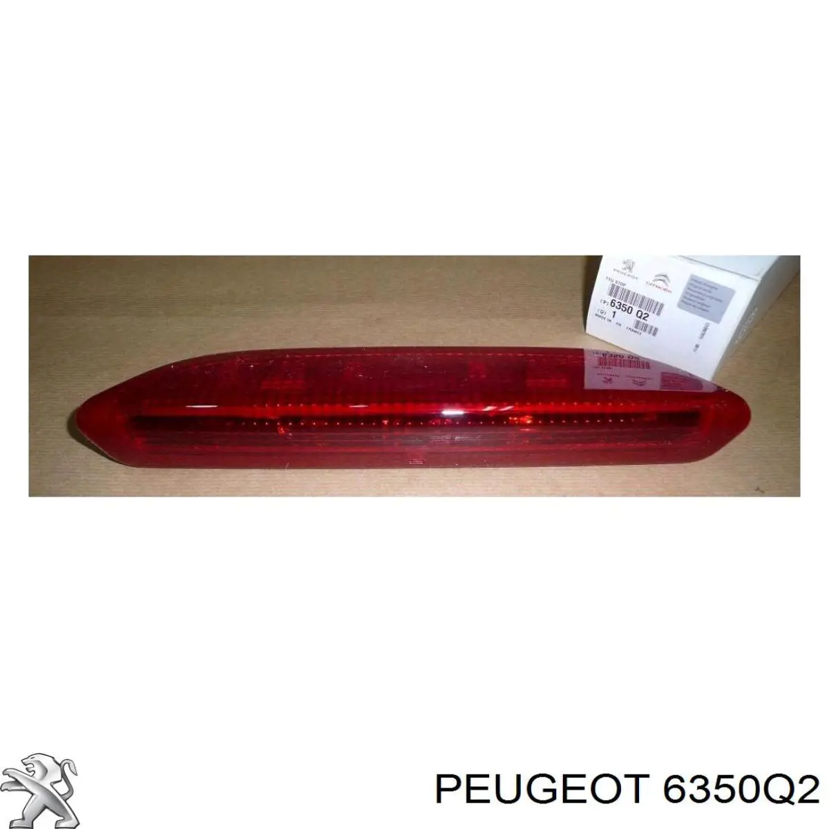 Купить 6350Q2 Peugeot/Citroen Стоп-сигнал заднего стекла