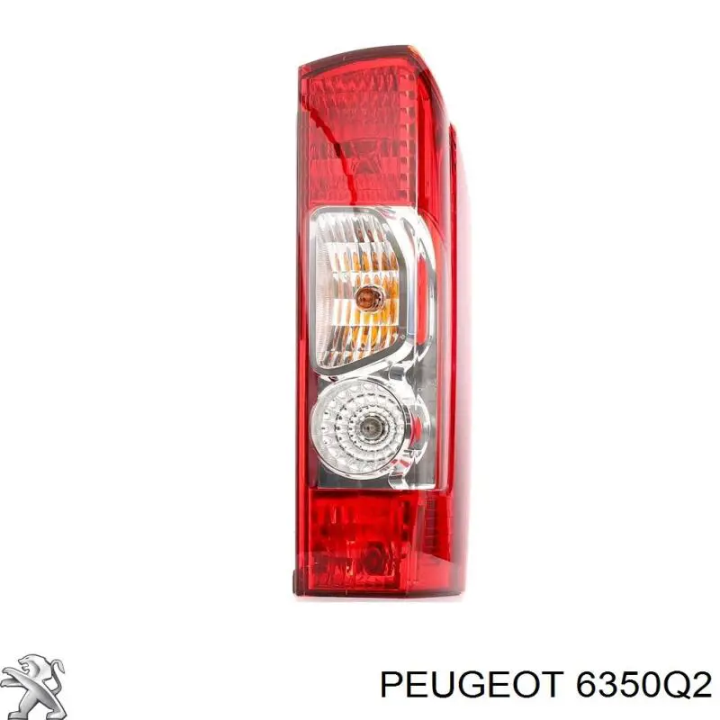 6350Q2 Peugeot/Citroen Фонарь сигнальный