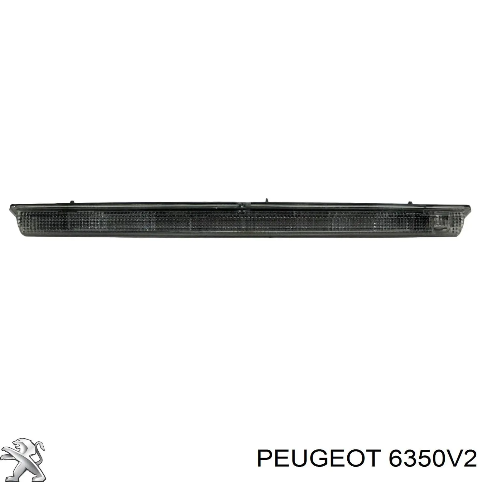 9804687380 Peugeot/Citroen sinal de parada traseiro adicional