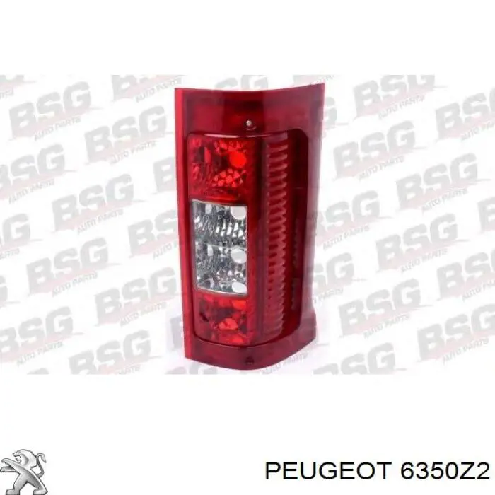 Задняя левая фара Peugeot/Citroen 6350Z2 цена, от 51.18 USD