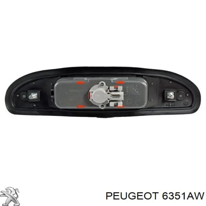 Стоп-сигнал задний дополнительный на Peugeot Boxer 244, Z