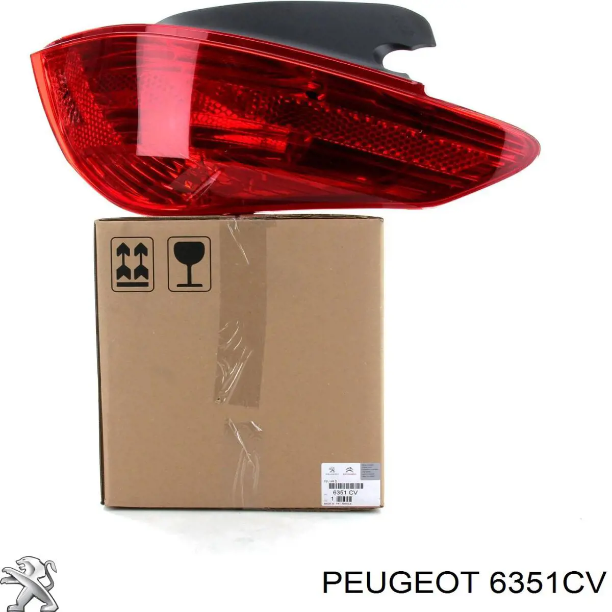Фонарь задний правый Peugeot/Citroen 6351CV цена, от 86.15 USD