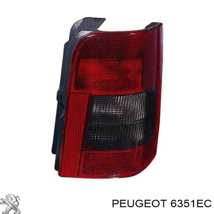 6351EC Peugeot/Citroen фонарь задний левый
