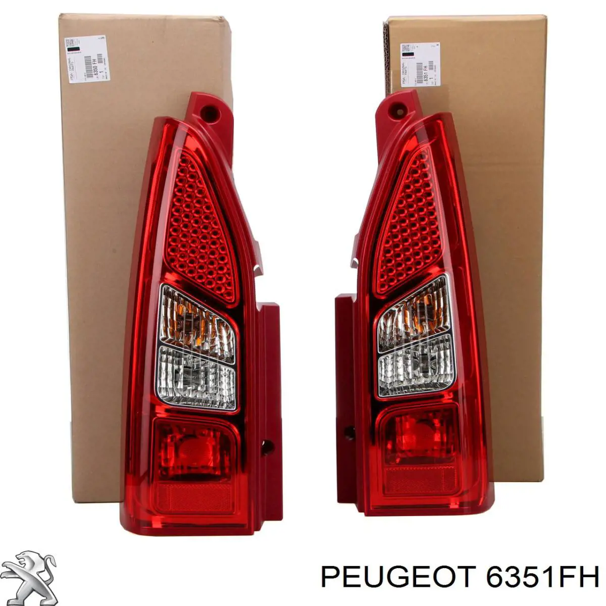 Купить 6351FH Peugeot/Citroen Задняя правая фара