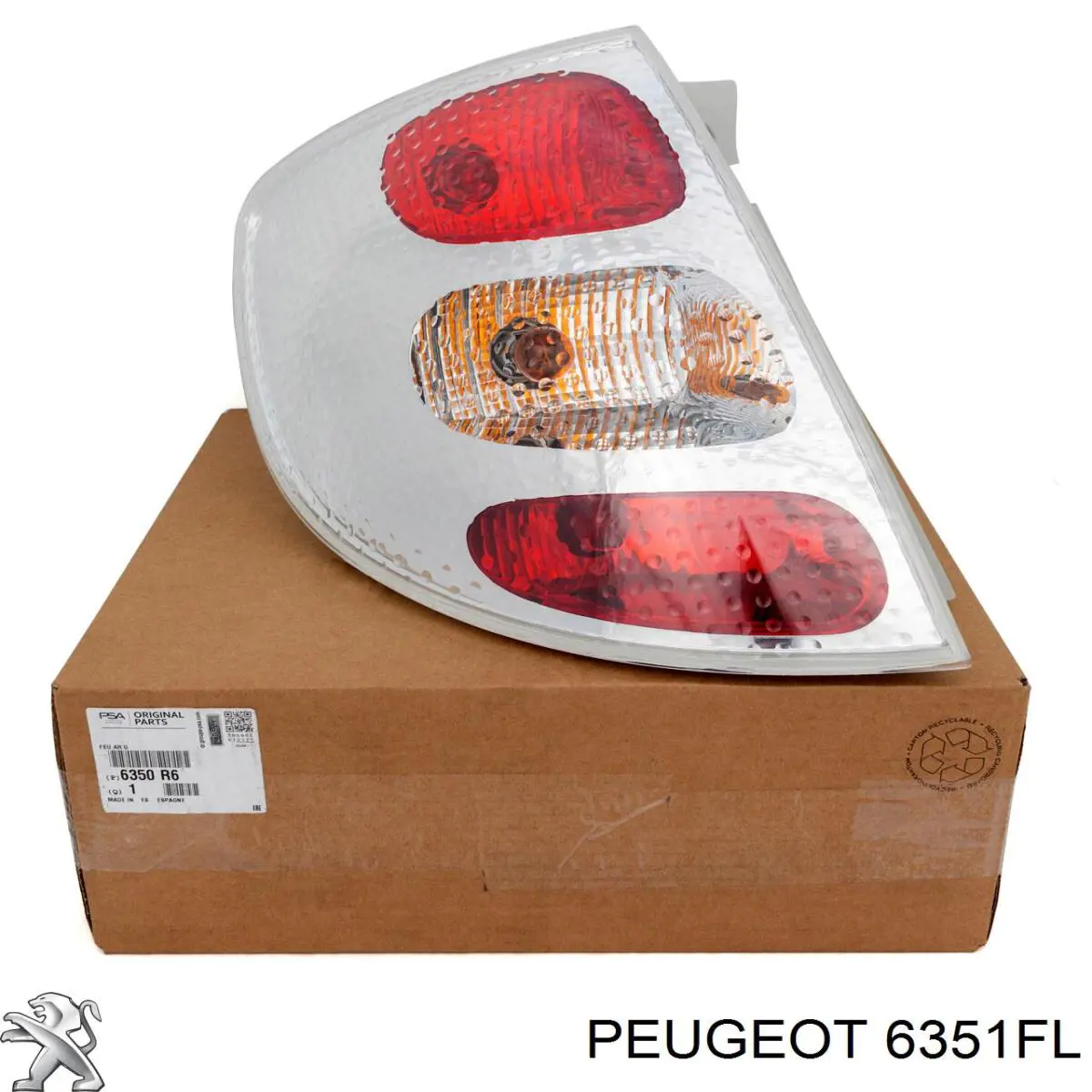 Купить 6351FL Peugeot/Citroen Задняя правая фара
