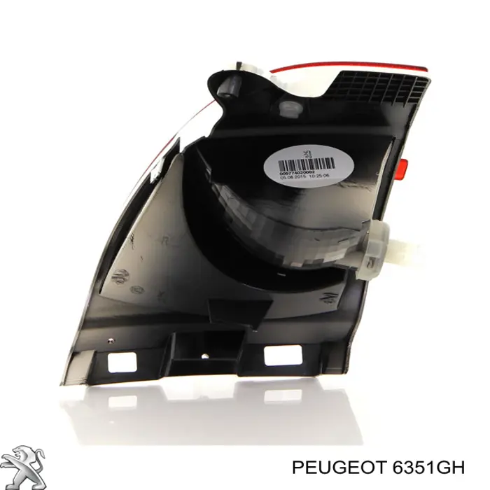 00006351GH Peugeot/Citroen фонарь противотуманный задний правый