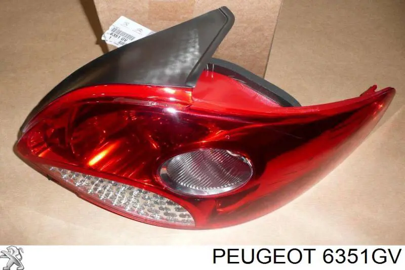 Купить 6351GV Peugeot/Citroen Задняя правая фара