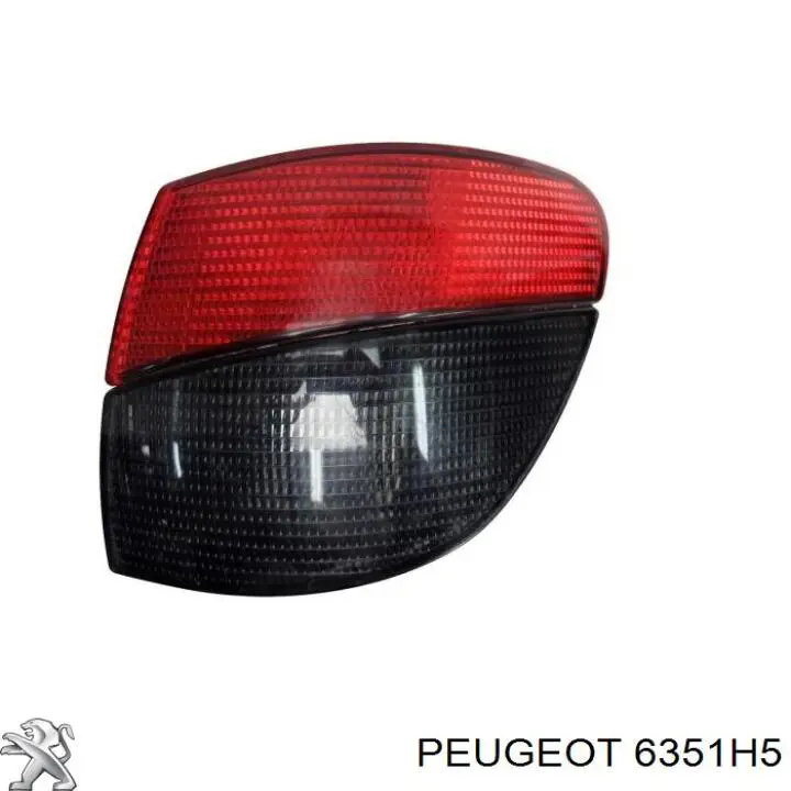6351H5 Peugeot/Citroen фонарь задний правый внешний