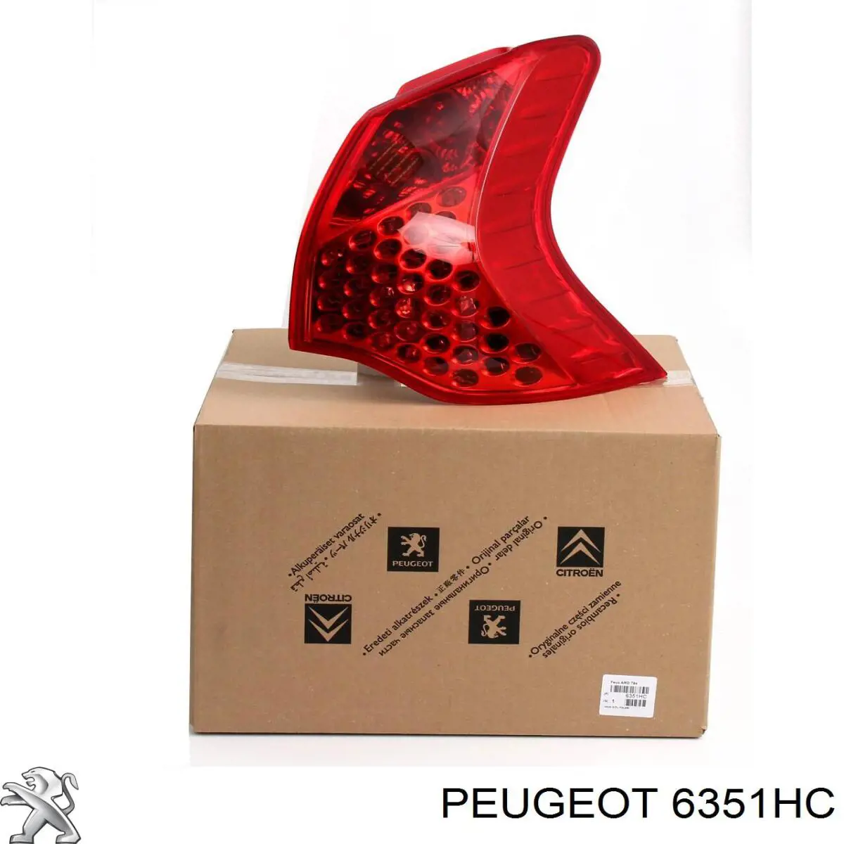 Фонарь задний правый внешний 6351HC Peugeot/Citroen