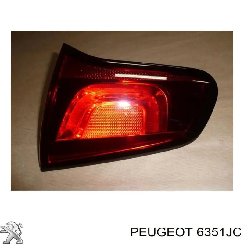 6351JC Peugeot/Citroen фонарь задний правый внутренний