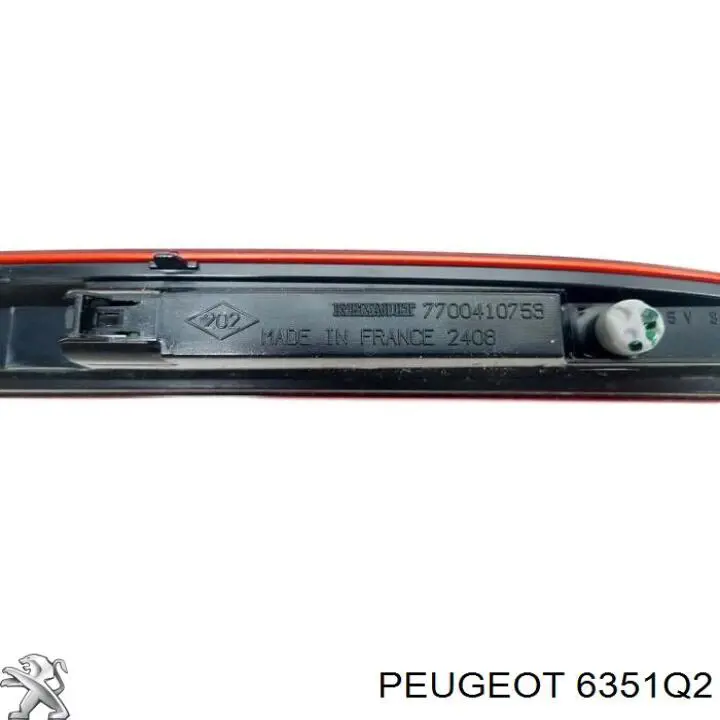 Фонарь сигнала торможения Peugeot/Citroen 6351Q2 цена, от 14.90 USD