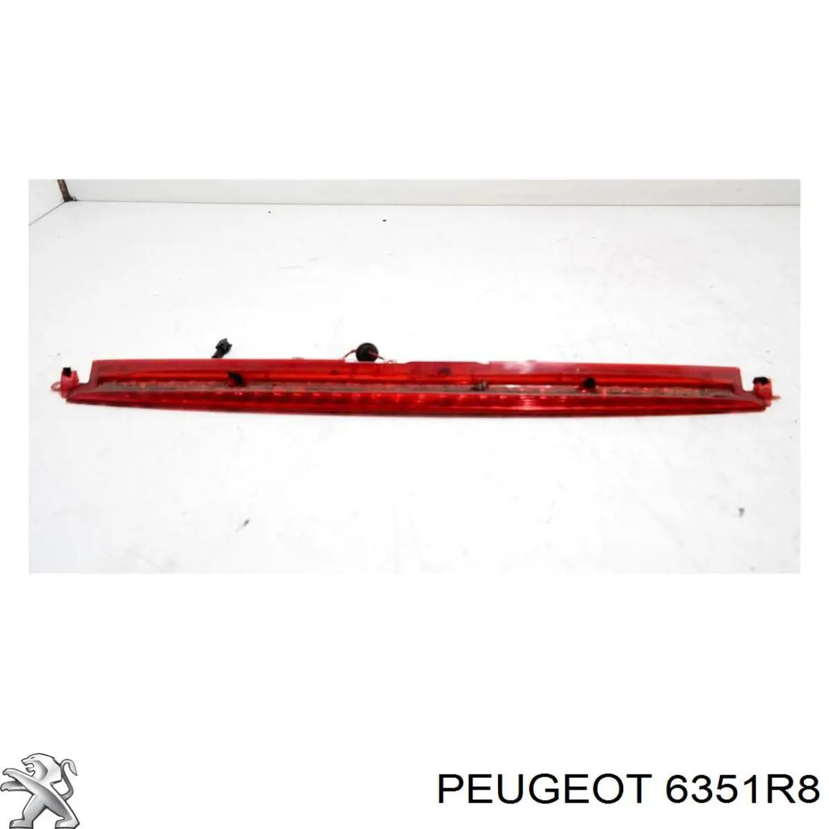 Sinal de parada traseiro adicional para Peugeot 307 (3B)