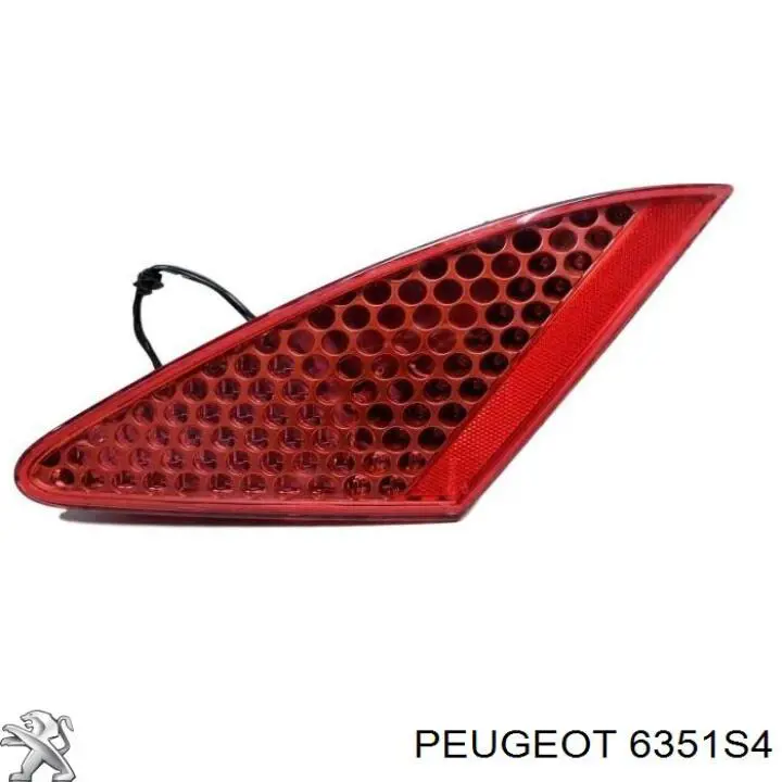 6351S4 PEUGEOT Piloto posterior interior derecho original y equivalente