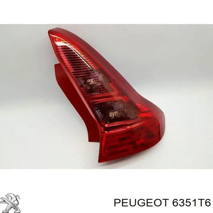 Купить 6351T6 Peugeot/Citroen Задняя правая фара