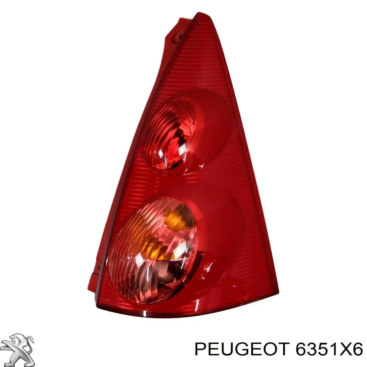 6351X6 Peugeot/Citroen фонарь задний правый