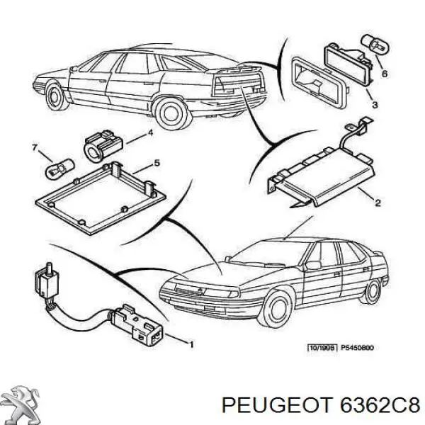  6362C8 Peugeot/Citroen