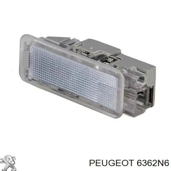 00006362N6 Peugeot/Citroen лампа освещения багажника