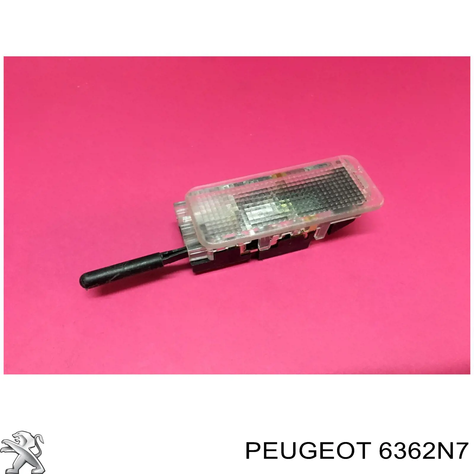 Купить 6362N7 Peugeot/Citroen Плафон подсветки бардачка