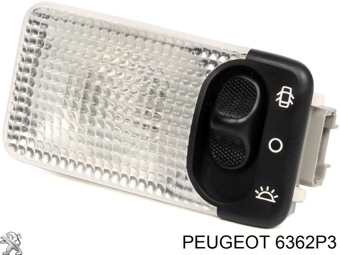 Купить 6362P3 Peugeot/Citroen Плафон салона
