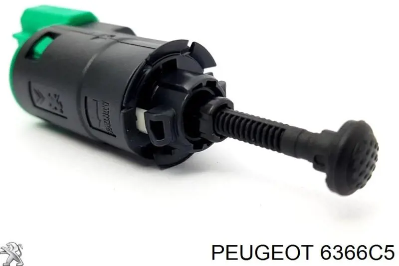 Sensor, Interruptor de contacto eléctrico para puerta corrediza, en carrocería 6366C5 Peugeot/Citroen