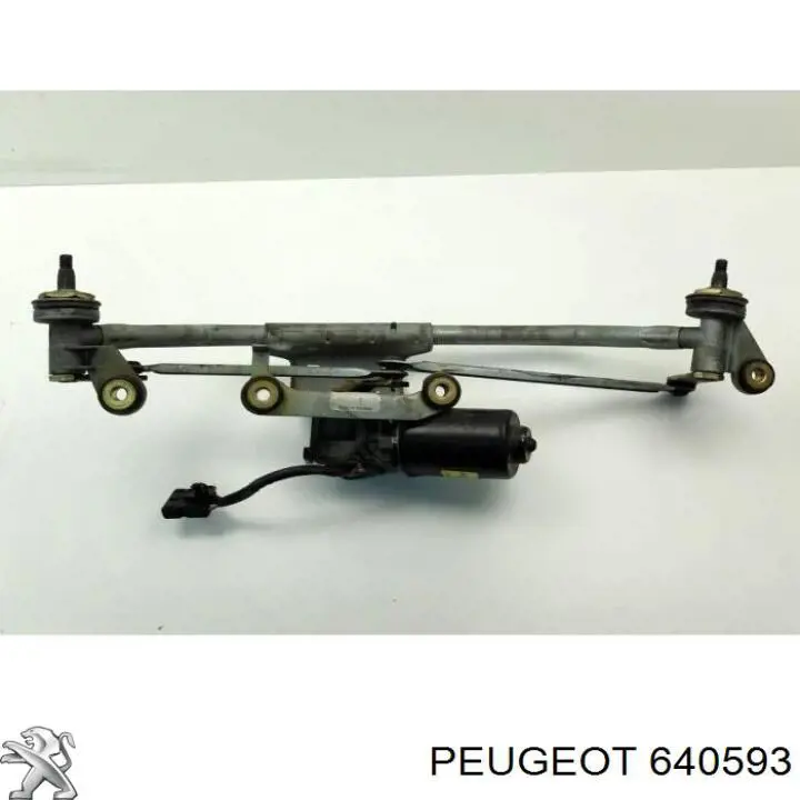 640593 Peugeot/Citroen мотор стеклоочистителя лобового стекла