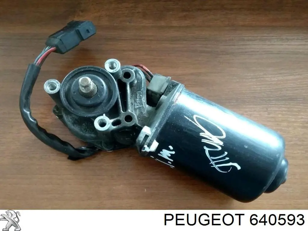 Купить 640593 Peugeot/Citroen Мотор стеклоочестителя