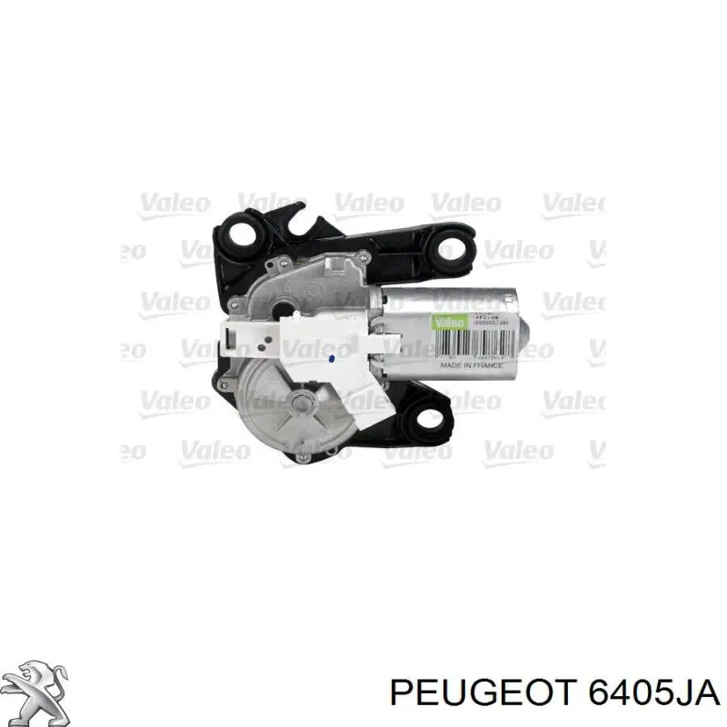 6405JA Peugeot/Citroen мотор стеклоочистителя заднего стекла