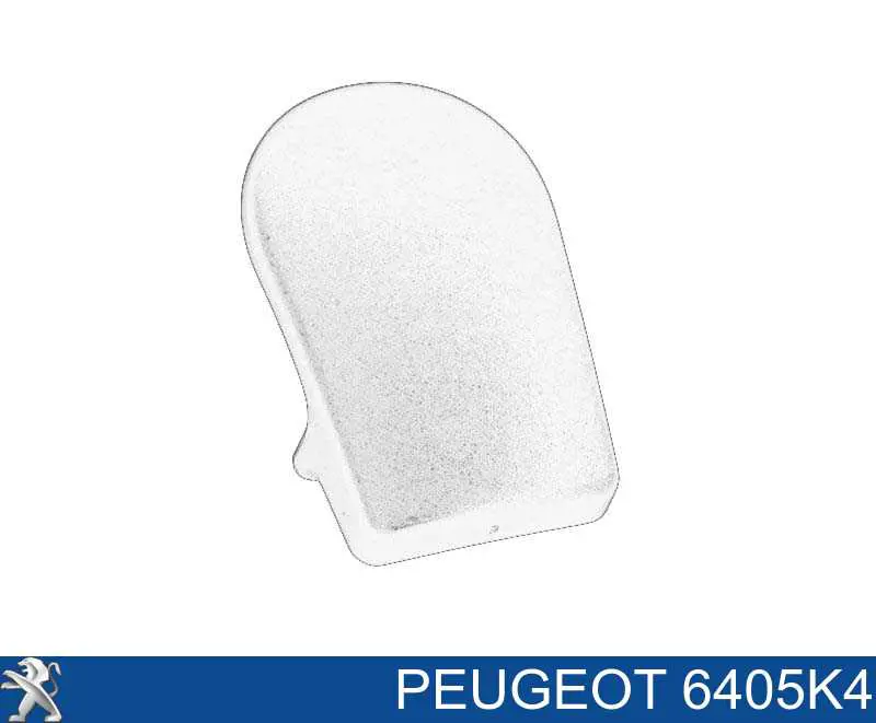 Tampão da porca de fixação do braço de limpador de pára-brisa traseiro para Peugeot 407 (6E)