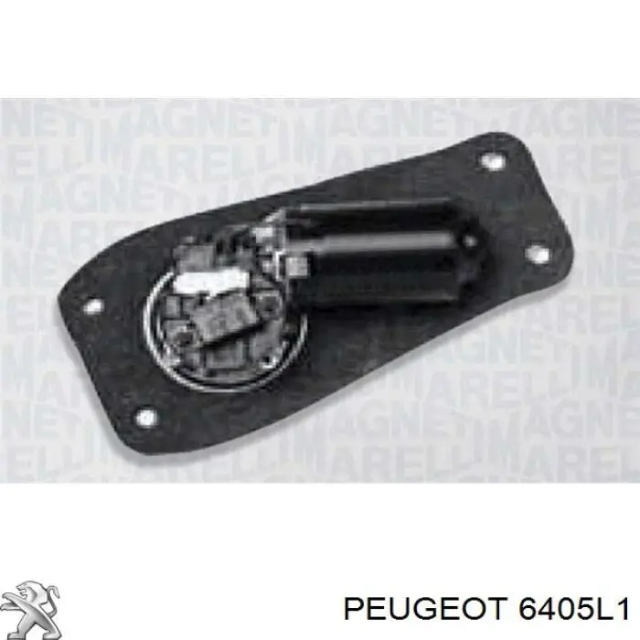 Мотор стеклоочистителя лобового стекла Peugeot/Citroen 6405L1