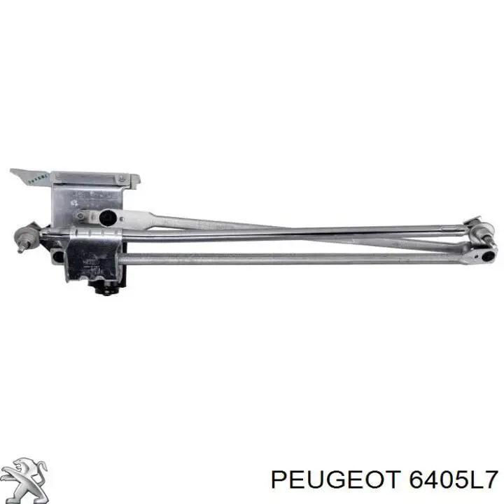 6405L7 Peugeot/Citroen мотор стеклоочистителя лобового стекла