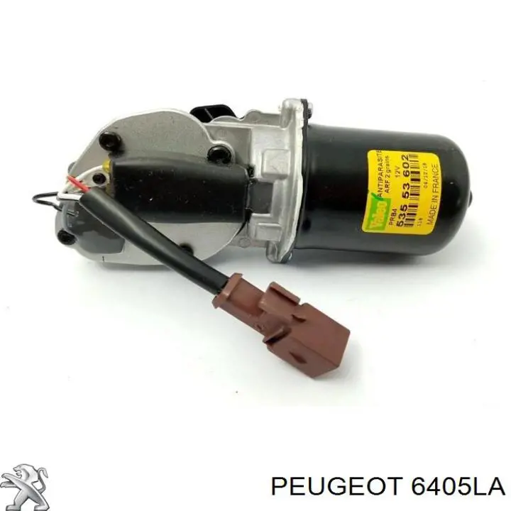 Купить 6405LA Peugeot/Citroen Мотор стеклоочистителя лобового стекла правый