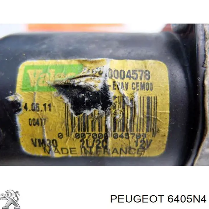 Моторчик заднего дворника 0390201547 Peugeot/Citroen
