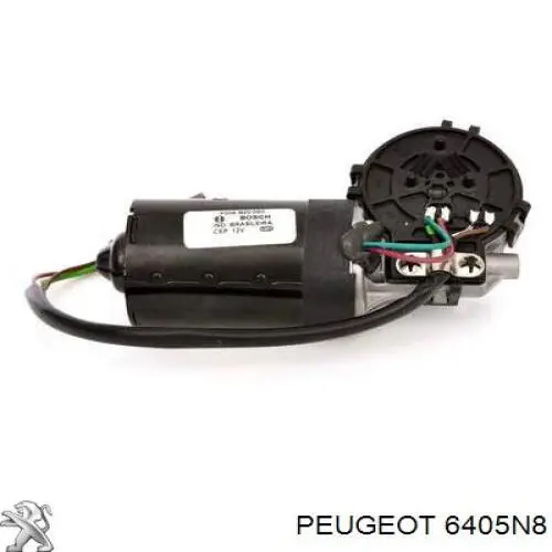 Motor del limpiaparabrisas del parabrisas 6405N8 Peugeot/Citroen