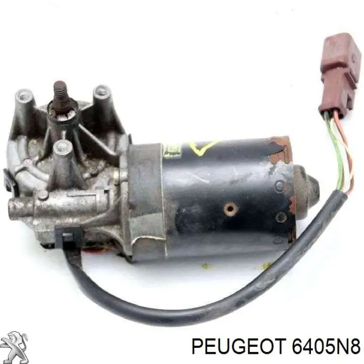 6405N8 Peugeot/Citroen Мотор стеклоочистителя передний