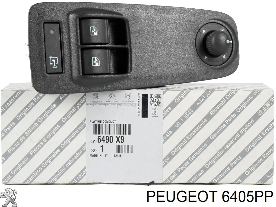 Varillaje lavaparabrisas 6405PP Peugeot/Citroen