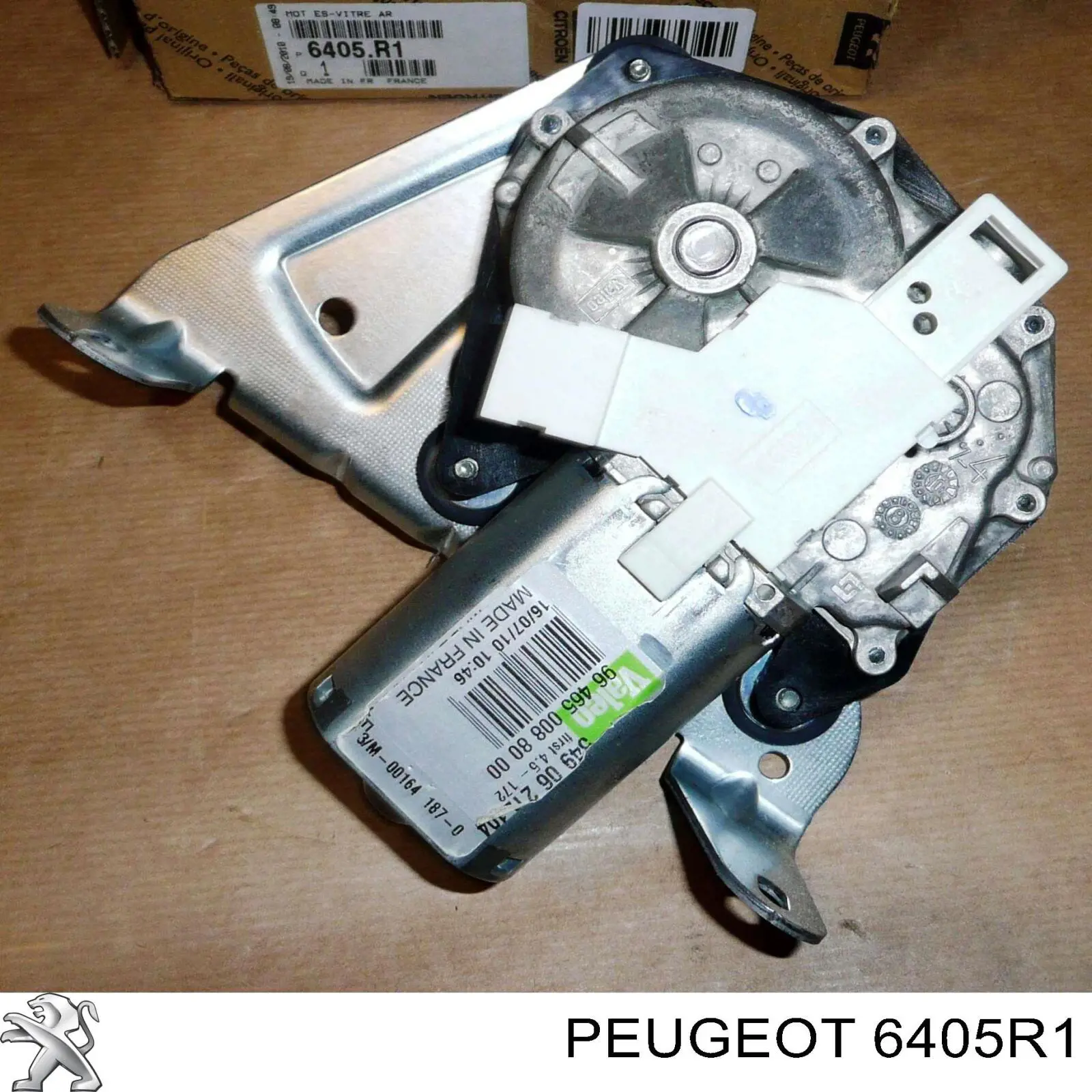 6405R1 Peugeot/Citroen мотор стеклоочистителя заднего стекла