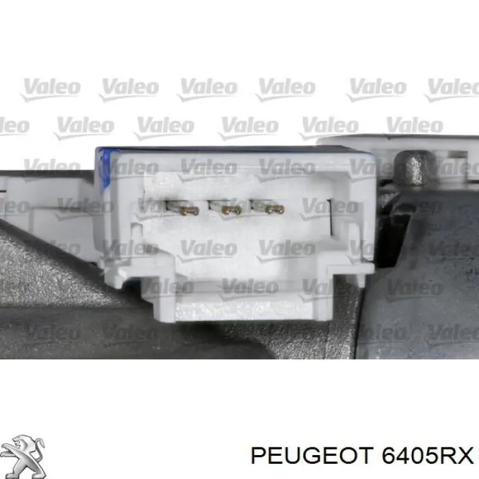 6405RX Peugeot/Citroen Мотор заднего стеклоочистителя