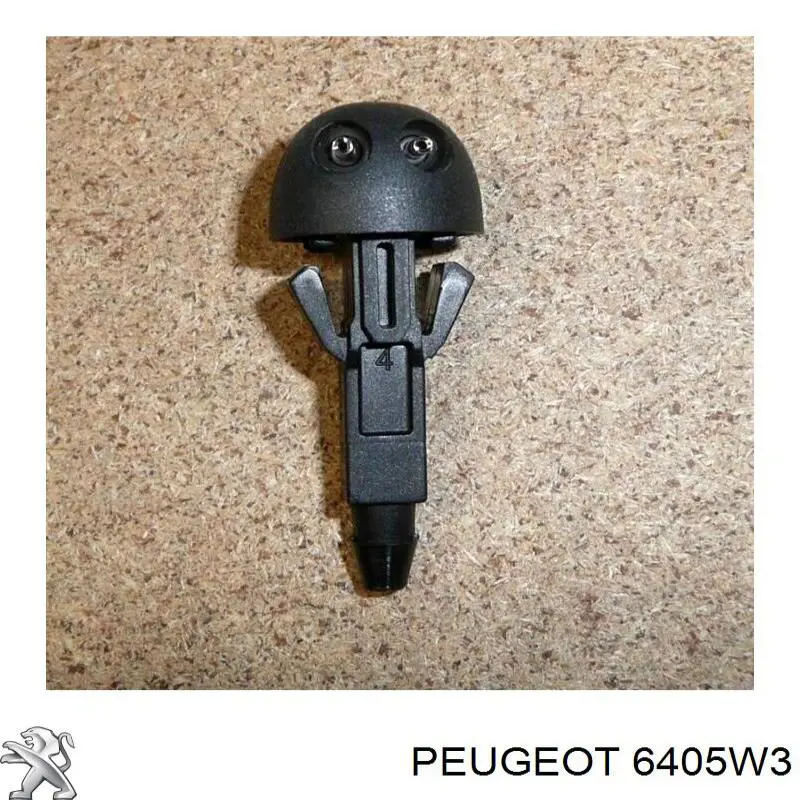 6405W3 Peugeot/Citroen injetor de fluido para lavador de pára-brisas