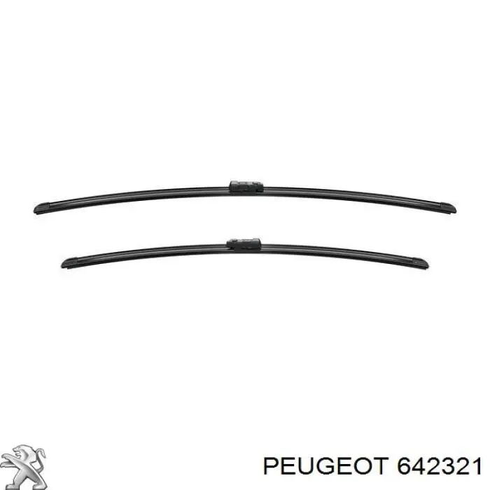 Купить 6423H5 Peugeot/Citroen Щетка-дворник лобового стекла водительская