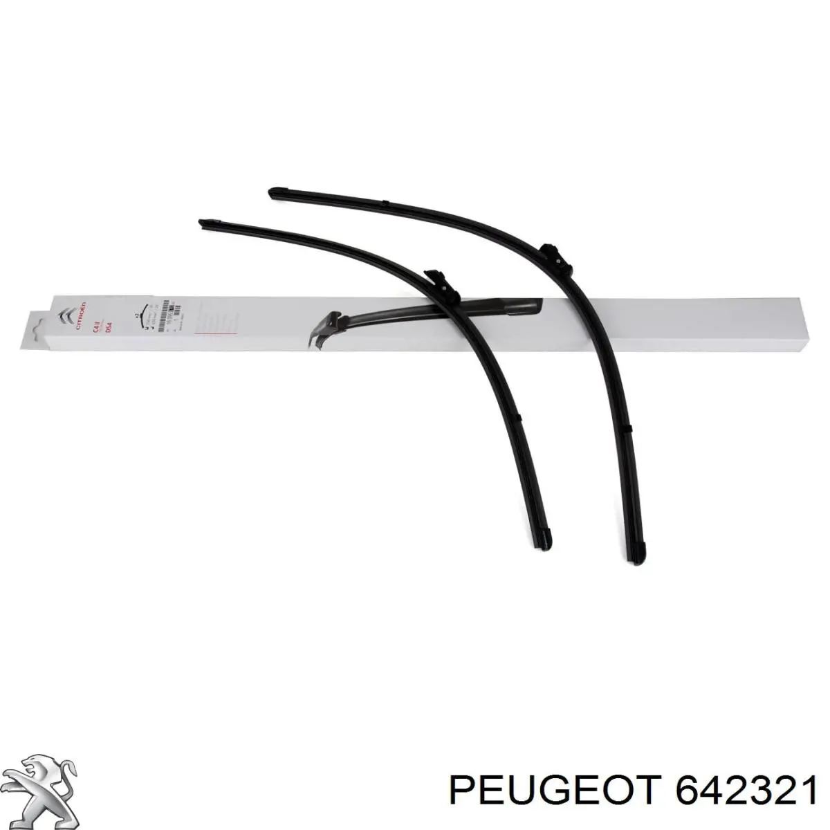 Щетка-дворник лобового стекла водительская Peugeot/Citroen 642321