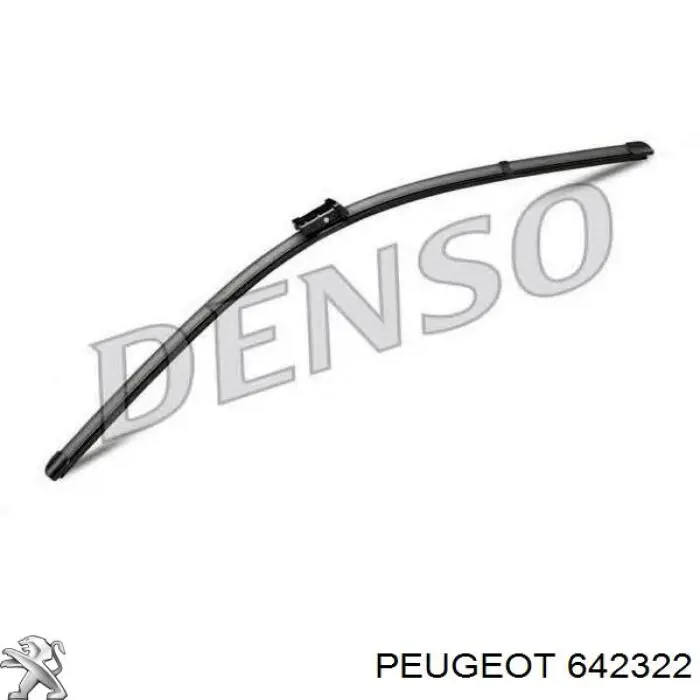 Щетка-дворник лобового стекла водительская Peugeot/Citroen 642322