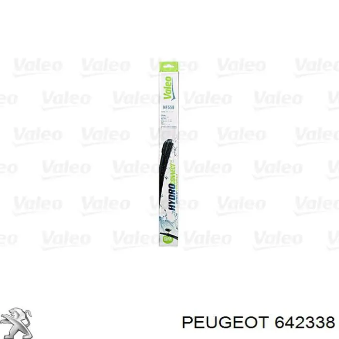 Щетка-дворник лобового стекла пассажирская 642338 Peugeot/Citroen