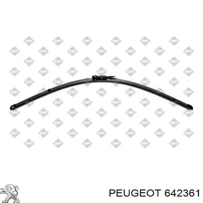 Щетка-дворник лобового стекла, комплект из 2 шт. Peugeot/Citroen 642361