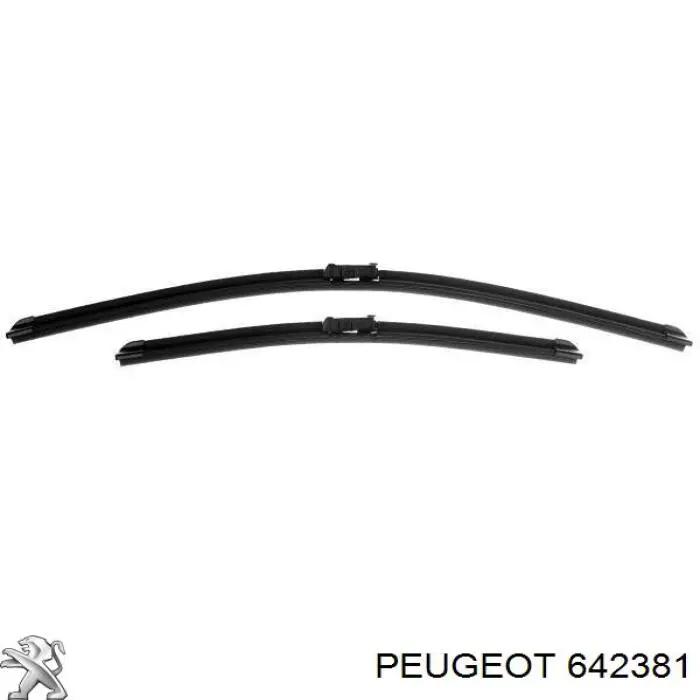 642381 Peugeot/Citroen limpa-pára-brisas do pára-brisas de condutor