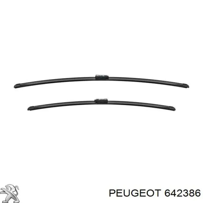 Щетка-дворник лобового стекла водительская 642386 Peugeot/Citroen