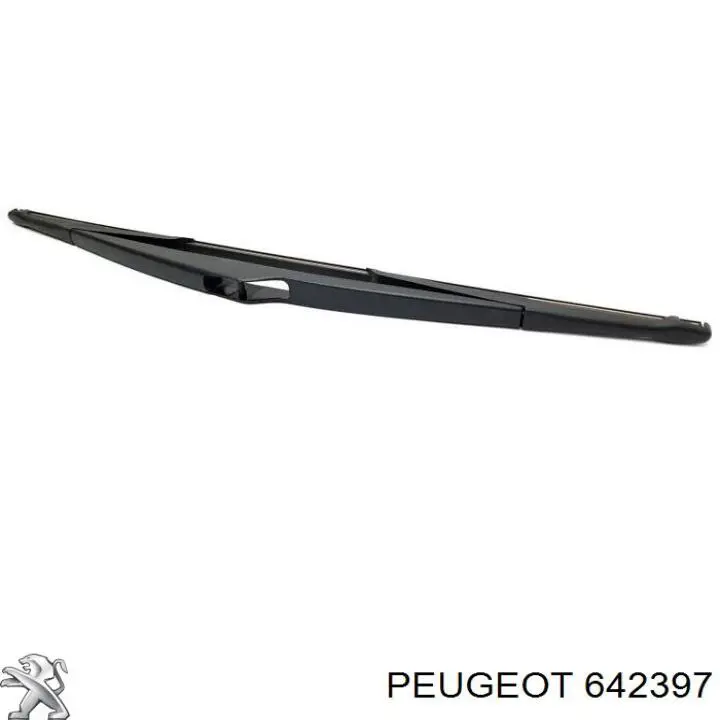 Limpiaparabrisas de luna trasera 642397 Peugeot/Citroen