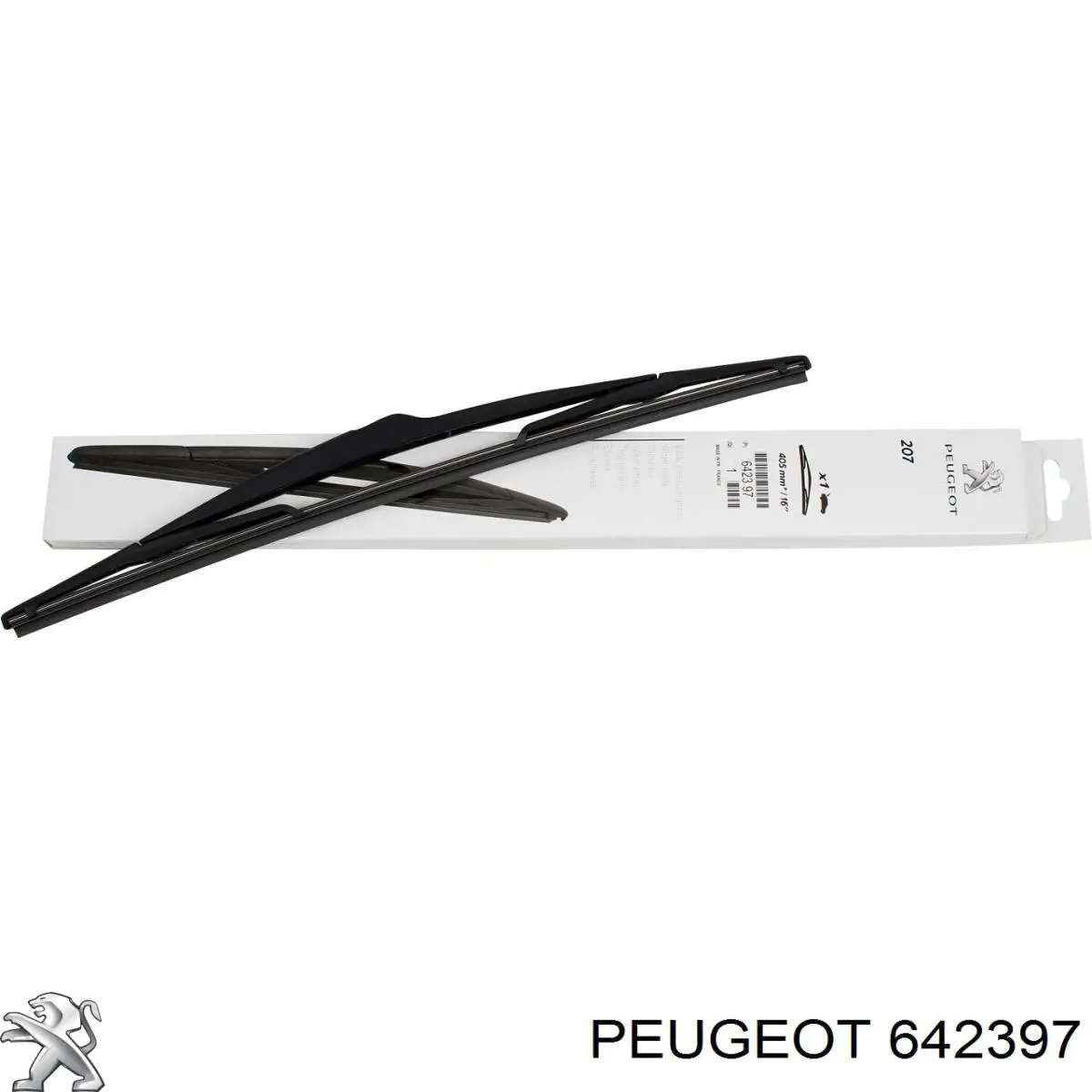 дворник заднего стекла Peugeot/Citroen 642397 цена, от 7.54 USD
