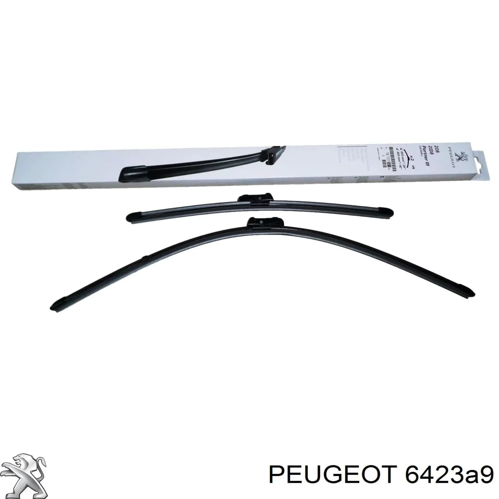 Щетка-дворник лобового стекла, комплект из 2 шт. Peugeot/Citroen 6423A9