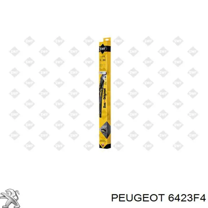 6423F4 Peugeot/Citroen щетка-дворник лобового стекла водительская