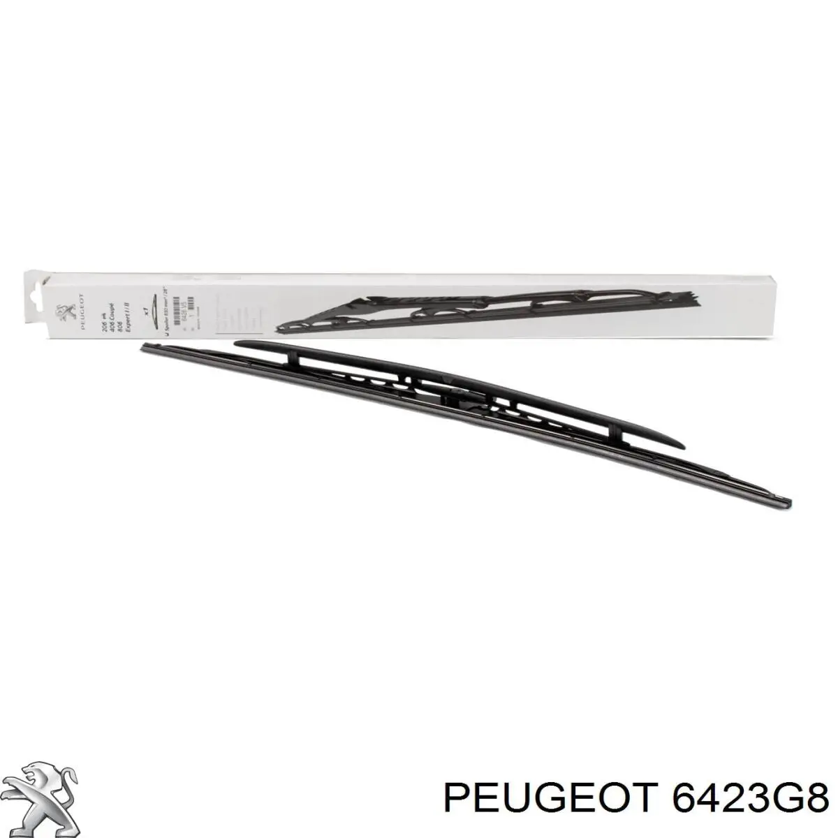 Щетка-дворник лобового стекла водительская Peugeot/Citroen 6423G8